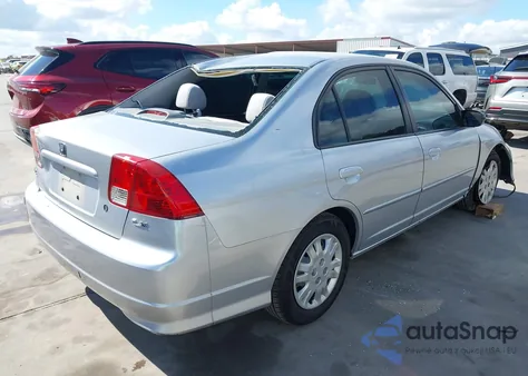 2005 Honda Civic Lx from USA, damaged, VIN 2HGES16545H620072